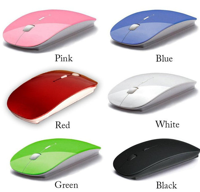 Wireless Mouse 2.4G Receiver Slim Mouse