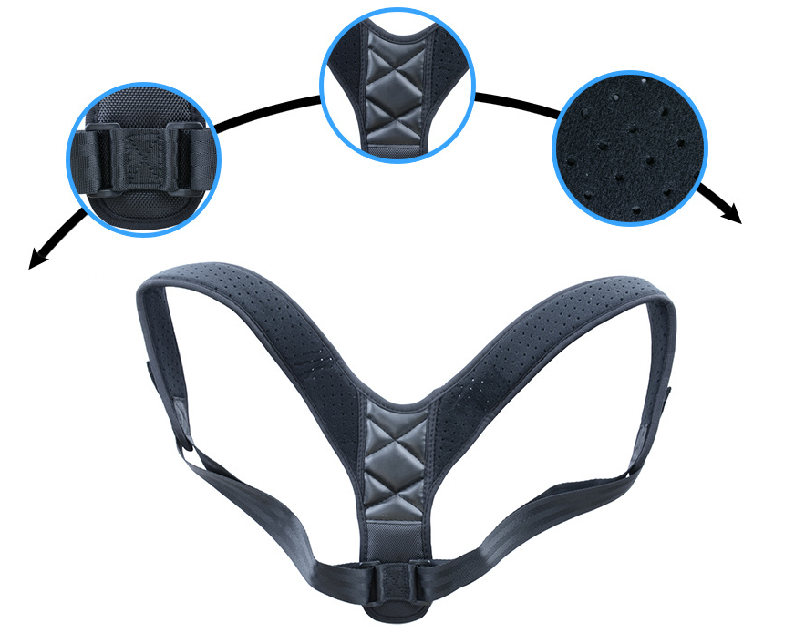 Medical Clavicle Posture Corrector Lower Back Correction Belt for Adult Children